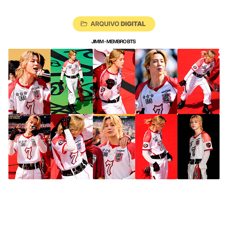 Kit BTS com + de 1.000 Photocards em PDF + Modelo Editável no Canva - Imagem 6