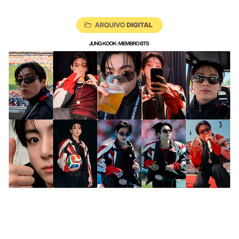 Kit BTS com + de 1.000 Photocards em PDF + Modelo Editável no Canva - Imagem 4